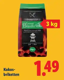Lidl Kokos briketten aanbieding