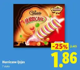 Lidl Hurricane ijsjes aanbieding