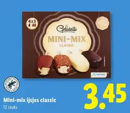 Lidl Mini-mix ijsjes classic aanbieding