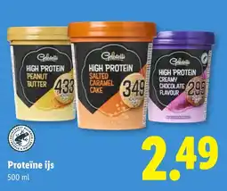 Lidl Proteïne ijs aanbieding