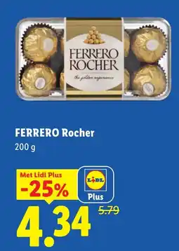 Lidl Ferrero rocher aanbieding