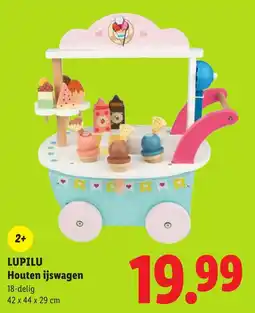Lidl Lupilu Houten ijswagen aanbieding