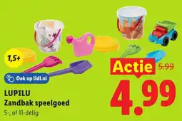 Lidl Lupilu Zandbak speelgoed aanbieding