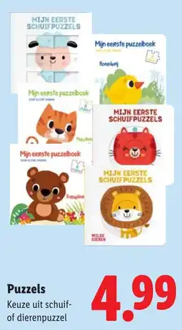 Lidl Puzzels aanbieding