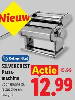 Lidl Silvercrest Pasta machine aanbieding
