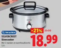 Lidl Silvercrest slowcooker aanbieding