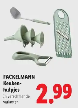 Lidl Fackelmann keuken hulpjes aanbieding