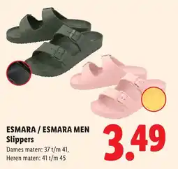 Lidl Esmara/esmara men slippers aanbieding