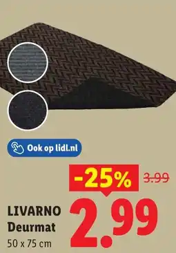Lidl Livarno deurmat aanbieding