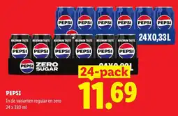 Lidl PEPSI aanbieding