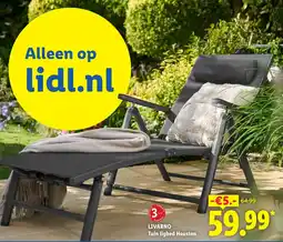 Lidl Livarno Tuin ligbed Houston aanbieding