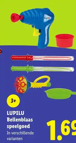 Lidl Lupilu Bellenblaas speelgoed aanbieding