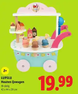 Lidl Lupilu Houten ijswagen aanbieding