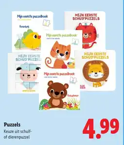 Lidl Puzzels aanbieding