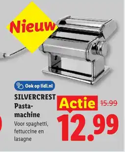 Lidl Silvercrest Pasta- machine aanbieding