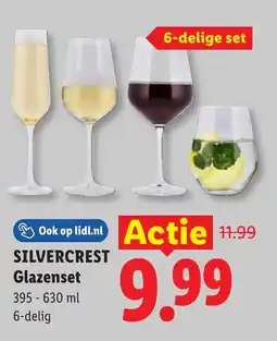 Lidl Silvercrest Glazenset aanbieding