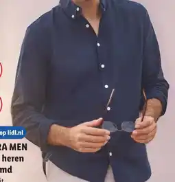 Lidl Esmara Men Linnen heren overhemd aanbieding