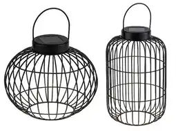 Lidl LIVARNO LED-lantaarn op zonne-energie aanbieding