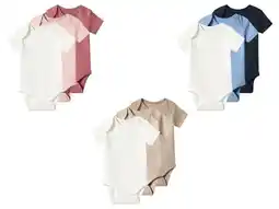 Lidl lupilu Set van 3 baby rompers aanbieding