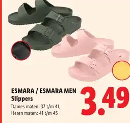 Lidl Esmara/esmara men Slippers aanbieding