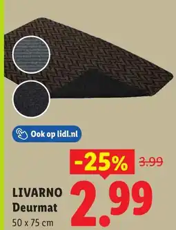 Lidl Livarno deurmat aanbieding