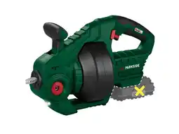 Lidl PARKSIDE Accu-gootsteenontstopper 20V set met 2Ah accu en 2,4A lader aanbieding