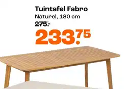 Kwantum Tuintafel Fabro aanbieding