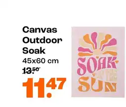 Kwantum Canvas Outdoor Soak aanbieding