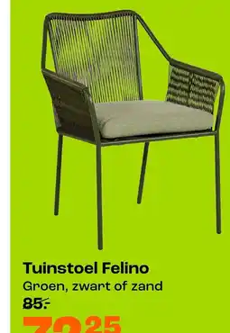 Kwantum Tuinstoel Felino aanbieding