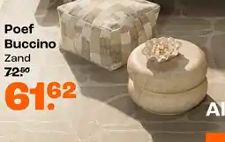 Kwantum Poef Buccino aanbieding