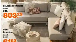 Kwantum Loungeset Canzo aanbieding