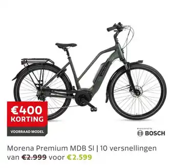 Stella fietsen Morena Premium MDB SI, 10 versnellingen aanbieding