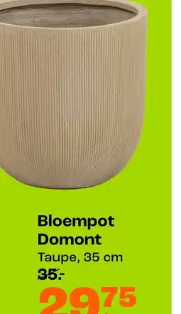 Kwantum Bloempot Domont aanbieding