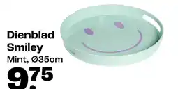 Kwantum Dienblad Smiley aanbieding