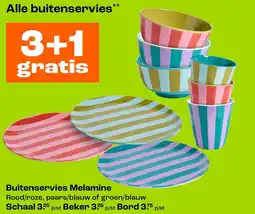 Kwantum Buitenservies Melamine aanbieding