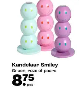 Kwantum Kandelaar Smiley aanbieding