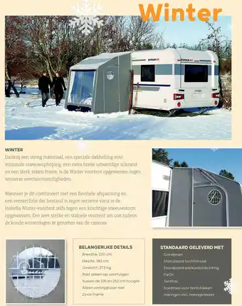 Kampeerwereld Hendriks Winter aanbieding