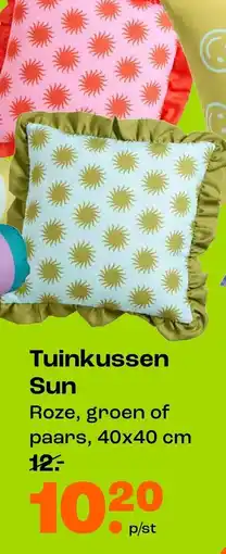 Kwantum Tuinkussen Sun aanbieding