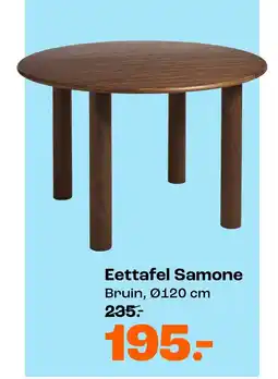 Kwantum Eettafel Samone aanbieding