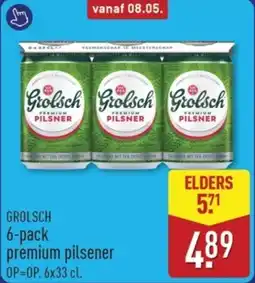 ALDI Grolsch premium pilsener aanbieding