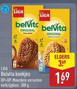 ALDI Liga belvita koekjes aanbieding