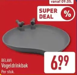 ALDI Belavi Vogeldrinkbak aanbieding