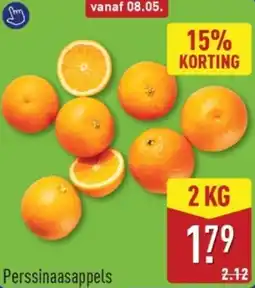 ALDI Perssinaasappels aanbieding