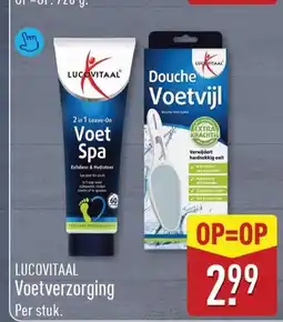 ALDI Lucavitaal voetverzorging aanbieding