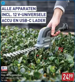 ALDI Gras en heggenschaar aanbieding