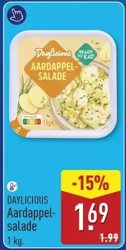 ALDI Daylicious aardappel salade aanbieding