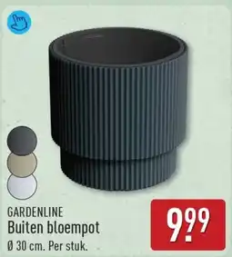 ALDI Gardenline buiten bloempot aanbieding
