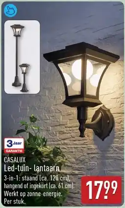 ALDI Casalux led tuin lantaarn aanbieding