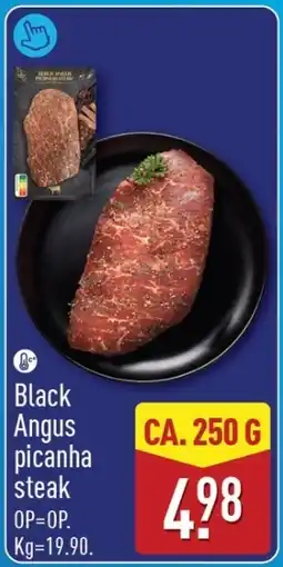 ALDI Black angus picanha steak aanbieding
