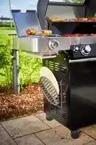 Bol.com Rösle Barbecue - Barbecue Gas Videro G2-S Vario 30 mbar - Roestvast Staal - Zwart aanbieding